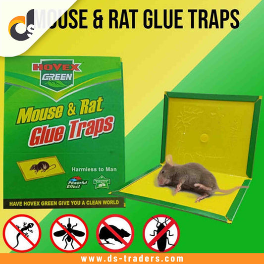 Expert Glue Trap Mouse Catcher - Sticky Board Catch Rat & Insects