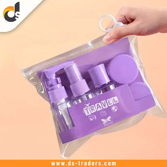 Travel Toiletry Bottle 6 Pcs Set Leakproof Refillable Kit