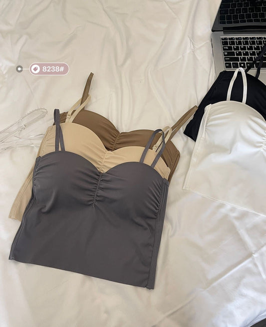 Imported High Quality Foam Bra - Free Size (Random color)