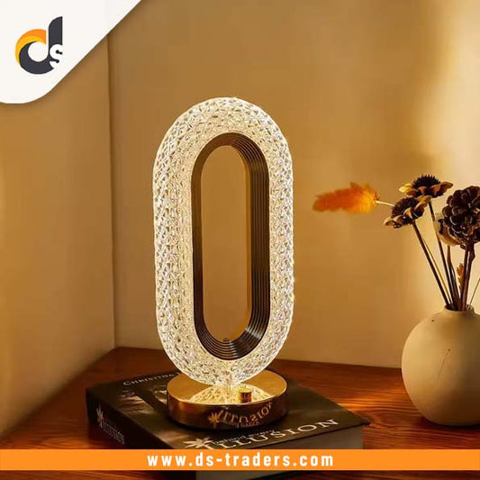 Crystal Touch Dimming Night Lamp Rechargeable