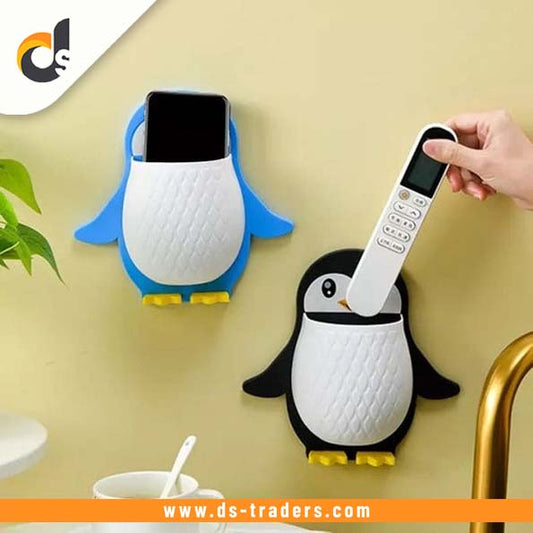 Wall Mounted Penguin Design Storage Holder